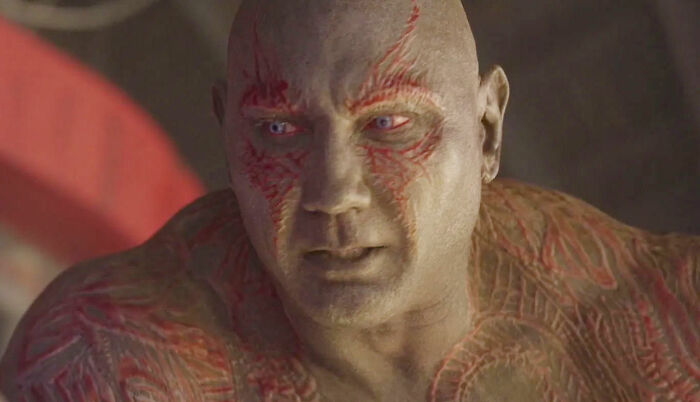 [Guardians Of The Galaxy 2] Drax Can’t See Things That Don’t Move And Realizing This Gives Him The Invisibility Idea