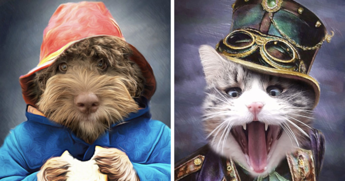 We Make Pet Portraits Created From Your Photos