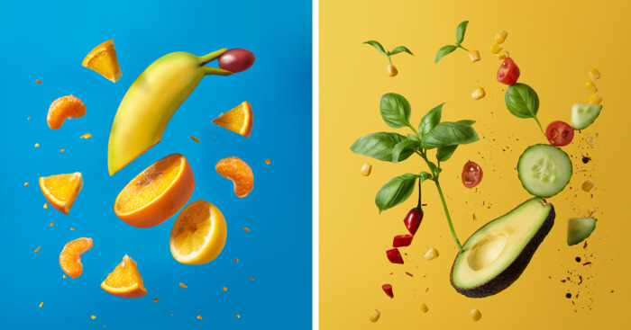 I Love Taking Photos Of Levitating Fruits And Veggies