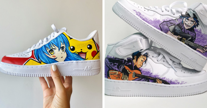 I Make Sneakers And Bags Unique By Painting On Them