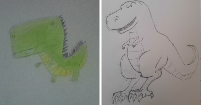 Hey Pandas, Draw A T-Rex (Closed)