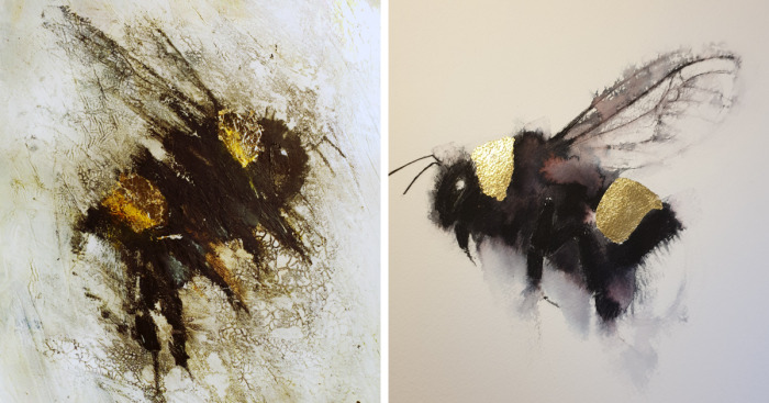 I Like To Paint Bumblebees