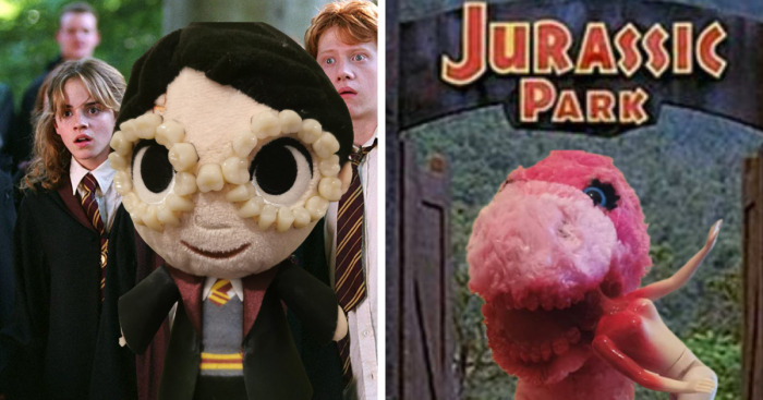 I Add Teeth Onto Soft Toys Then Put Them In Movie Scenes