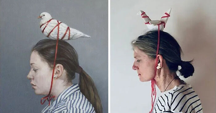 I Used My Time In Lockdown To Recreate Contemporary Artwork At Home, Here Are 10 Of Them