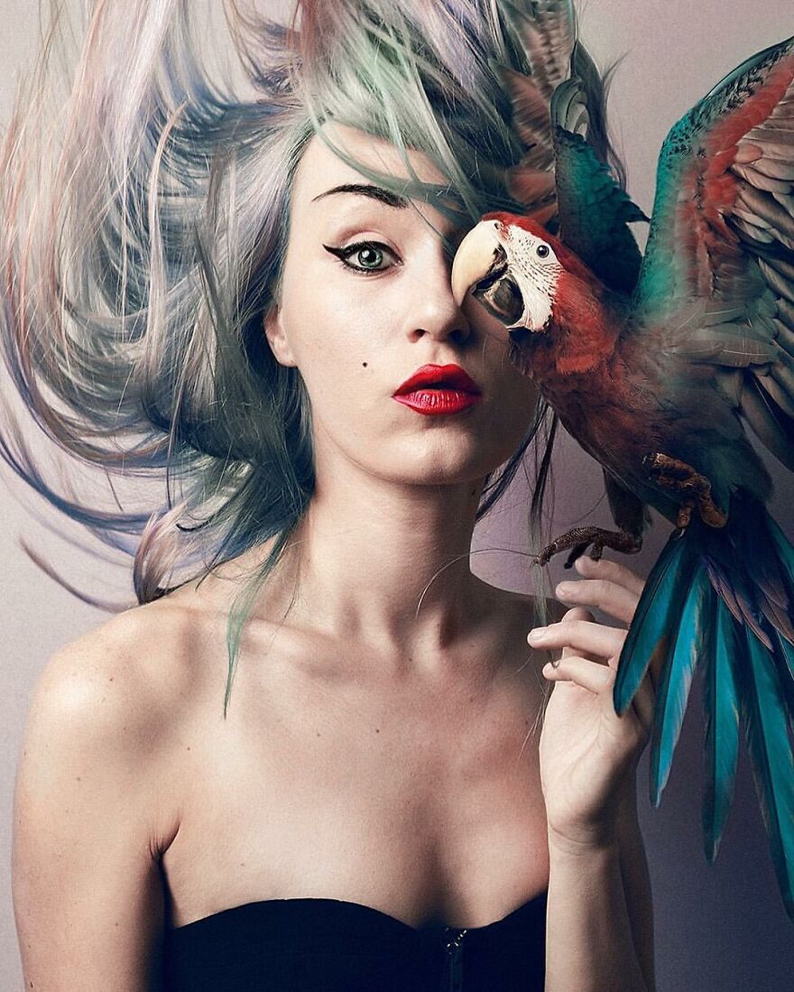 Flóra Borsi's "Borrowed" Eyes (12 New Pics)