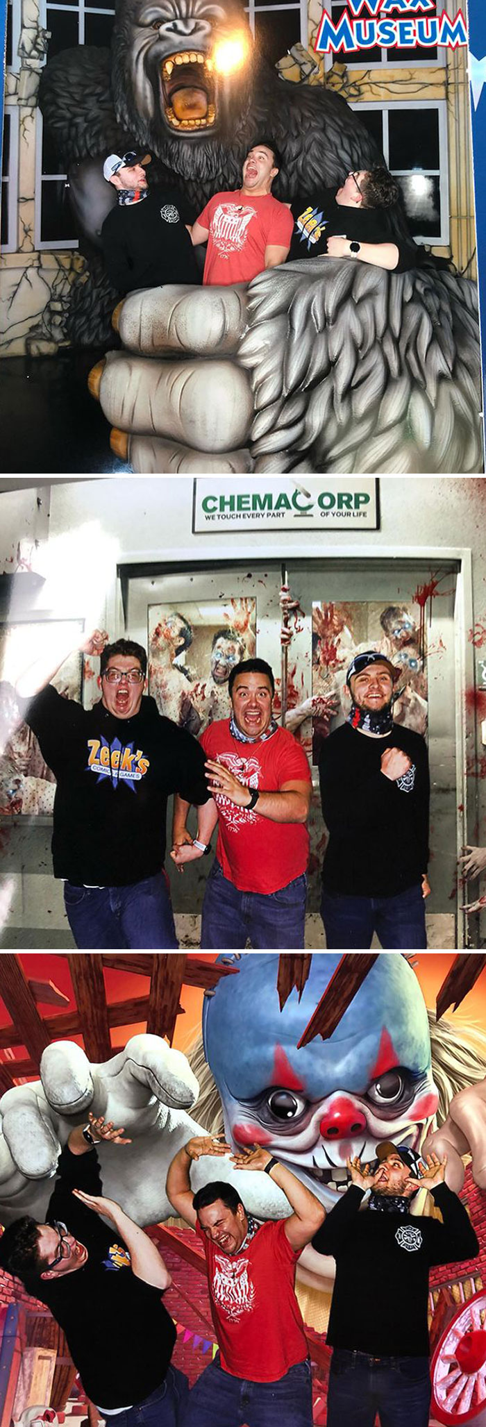 During Our Trip, We Gotta Attacked By King Kong, Caused A Zombie Outbreak, Saved Princess Hannah, And Faced A Killer Clown. Only To Us Could These Kinda Things Happen