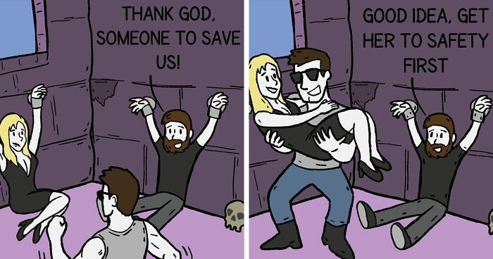 30 Funny Comics By StrangeTrek For People Who Like Horror And Pop Culture