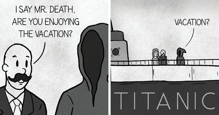 30 Funny Comics By StrangeTrek For People Who Like Horror And Pop Culture