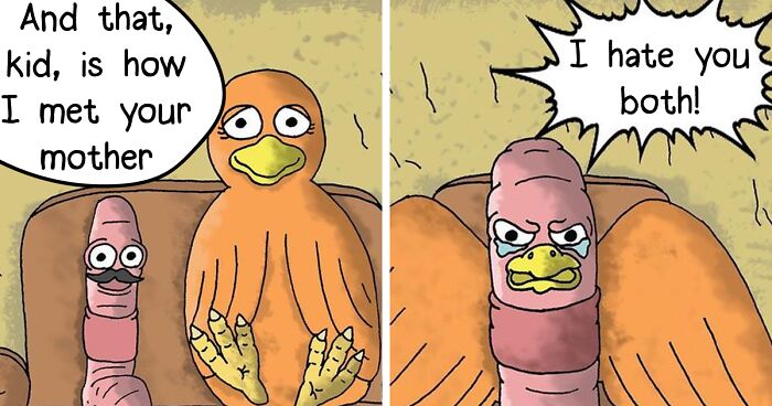 Psychologist Creates Comics With A Dark Humor To Shortly Forget About Everyday Life (45 New Pics)