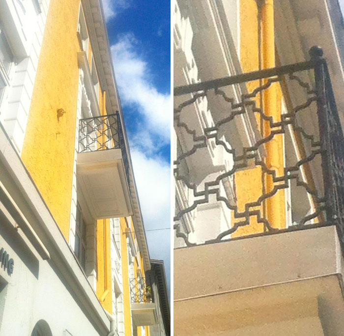 Found This On A Balcony In Bergen, Norway