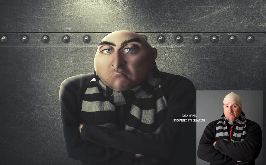 I Create Caricatures From People's Photos (40 Pics)