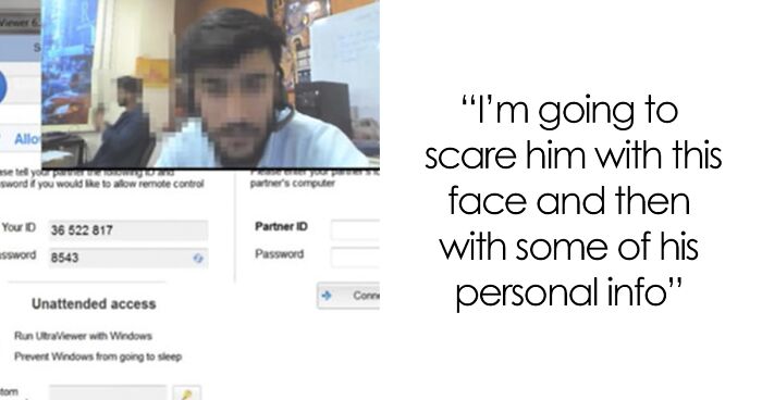 Guy Shows Scammer The View From His Own Webcam In A Viral Video That Has Nearly 15 Million Views