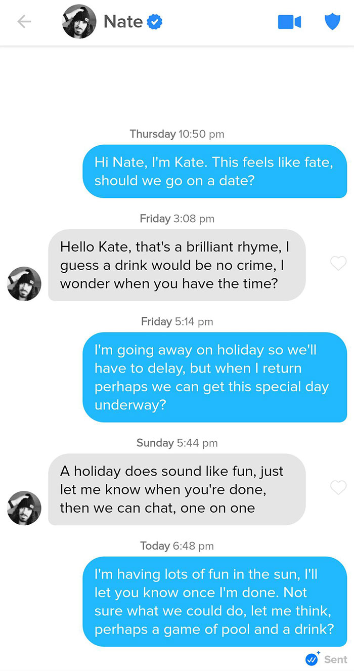 We're Kate And Nate And We Think We're Pretty Great