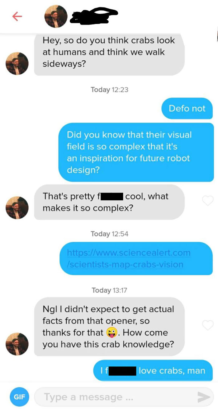 Really Love Crabs, Man