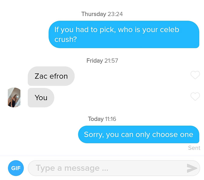 I'm Up There With Zac Efron