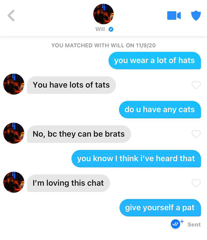 He Did Not Like The Chat That Much