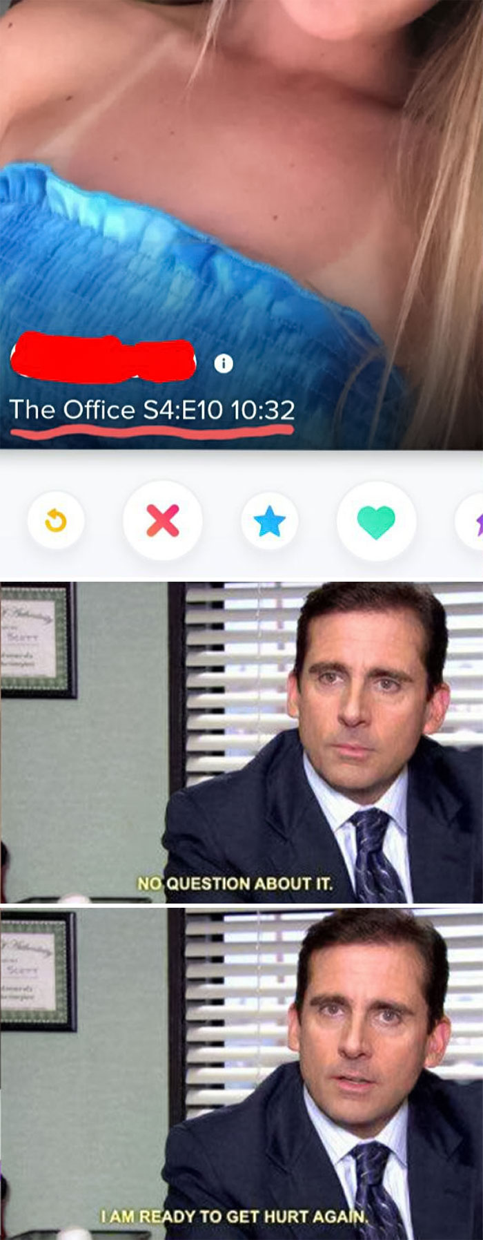 Me Whenever I Match Someone On This App