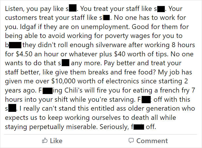 Some US Restaurants Are Struggling To Find New Employees, And People Lay Down The Reasons Why