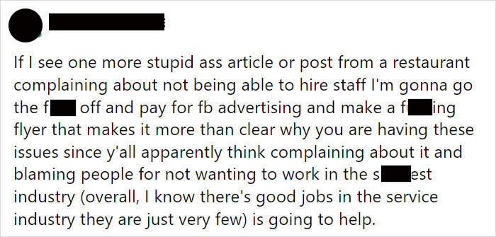 Some US Restaurants Are Struggling To Find New Employees, And People Lay Down The Reasons Why Some US Restaurants Are Struggling To Find New Employees, And People Lay Down The Reasons Why