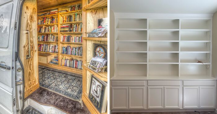 21 People Responded By Showing Their Home Libraries When A Twitter User Shared She Just Finished Hers
