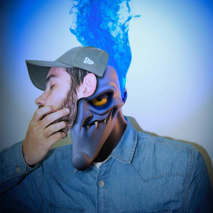 Guy ‘Hangs Out’ With Disney Characters In 30 Pics (New Pics)