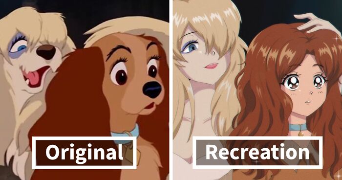Artist Turns Popular Characters From Movies, TV Series, And Animation Into Anime (30 Pics)