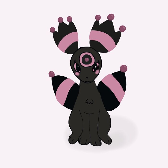 Stargazer The Esbreon (Umbreon/Espeon Hybrid) My Pokésona
