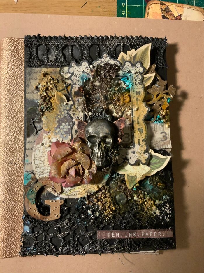 Boredom = Craft Supplies = Unique Notebooks