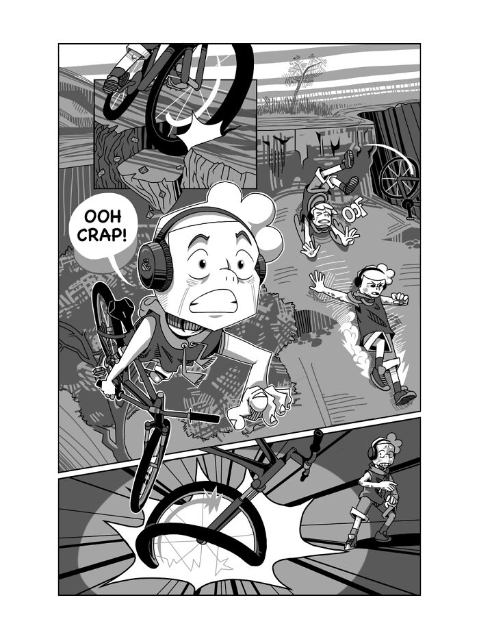 Here's The First Part Of My New Comic About A Guy Called Chad Who Is Made Out Of The Sand