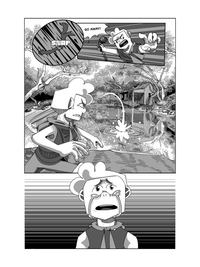 Here's The First Part Of My New Comic About A Guy Called Chad Who Is Made Out Of The Sand