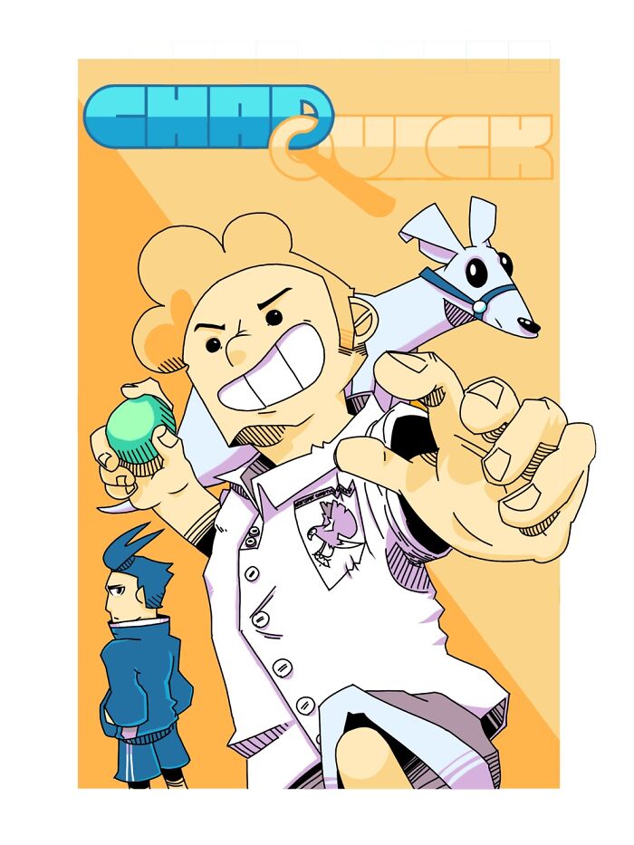 Here's The First Part Of My New Comic About A Guy Called Chad Who Is Made Out Of The Sand