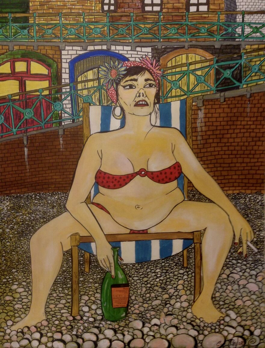 Brighton Artist Illustrates Daily Life, Dreams & Troubles Of Women