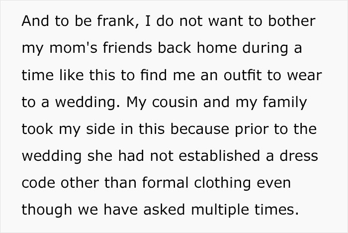 Bride Is Upset The Groom's Teen Cousin Will Upstage Her By Wearing A Traditional Indian Outfit To Their Wedding