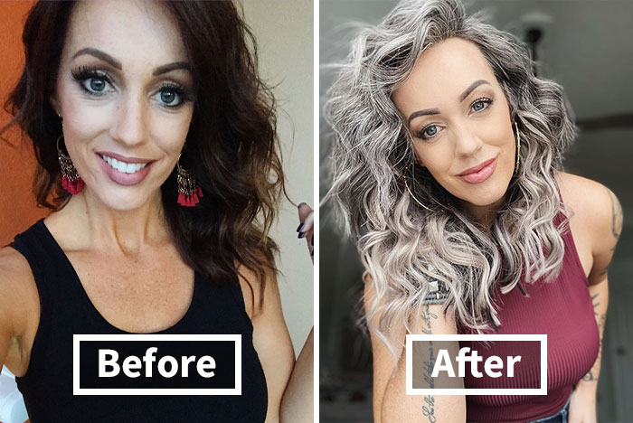 41-Year-Old Woman Decided To Stop Covering Up Her Hair Because She’d Spent 21k Dollars In Hair Salons