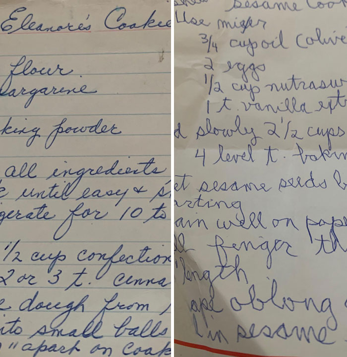 My Mom’s Handwriting Before And After Her Stroke