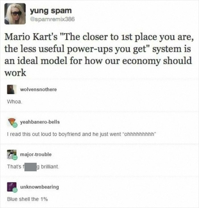 Blue Shell The Top 1%