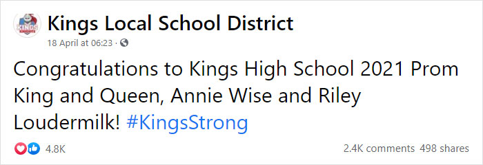 "Absolute Embarrassment": Parents Are Beyond Mad After Ohio School Pupils Elect A Lesbian Couple As Prom King And Queen "Absolute Embarrassment": Parents Are Beyond Mad After Ohio School Pupils Elect A Lesbian Couple As Prom King And Queen