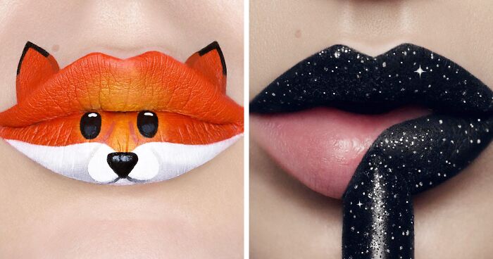 Artist Andrea Reed Turns Lips Into Artwork And Here Are 40 Of The Most Stunning Designs