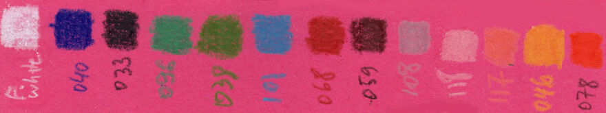 How I Draw An Eye In Colored Pencils On Colored Paper