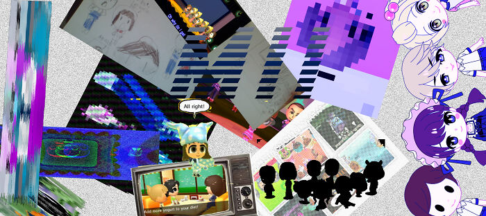 A Mii Themed Youtube Banner. Perfect For Tomodachi Bloggers.