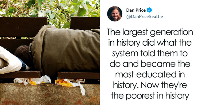 Tweeter Goes Viral With 200K+ Likes For Pointing Out How Millennials Ended Up Being The Poorest Generation