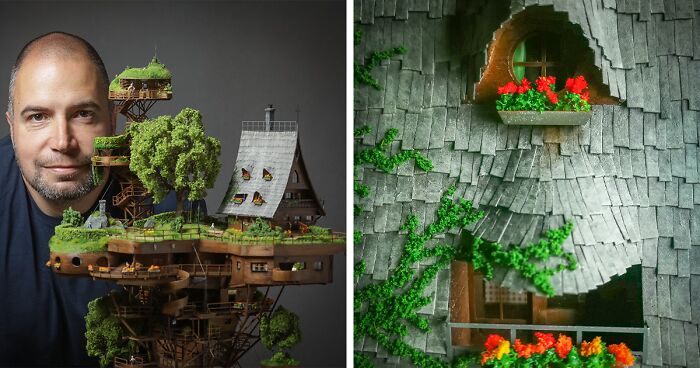 This Photographer Created A Mini Village And It Took Him 2 Years To Finish