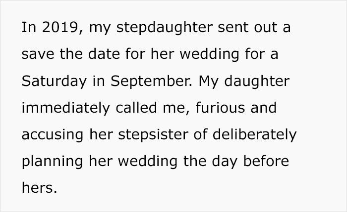 Dad Misses His Daughter's Wedding Because He Wanted To Walk His Stepdaughter Down The Aisle, Now His Daughter Won't Talk To Him Dad Misses His Daughter's Wedding Because He Wanted To Walk His Stepdaughter Down The Aisle, Now His Daughter Won't Talk To Him