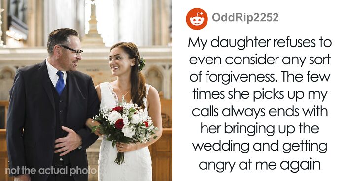 Dad Misses His Daughter’s Wedding Because He Wanted To Walk His Stepdaughter Down The Aisle, Now His Daughter Won’t Talk To Him
