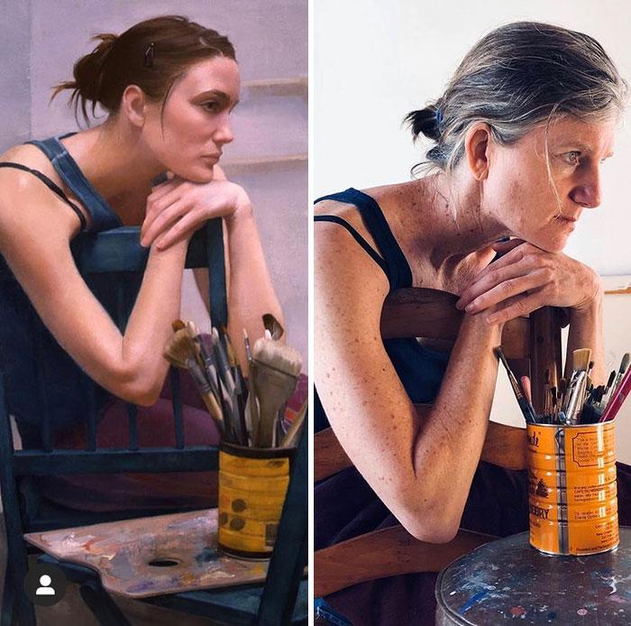 "The Art Student" By Sharon Sprung