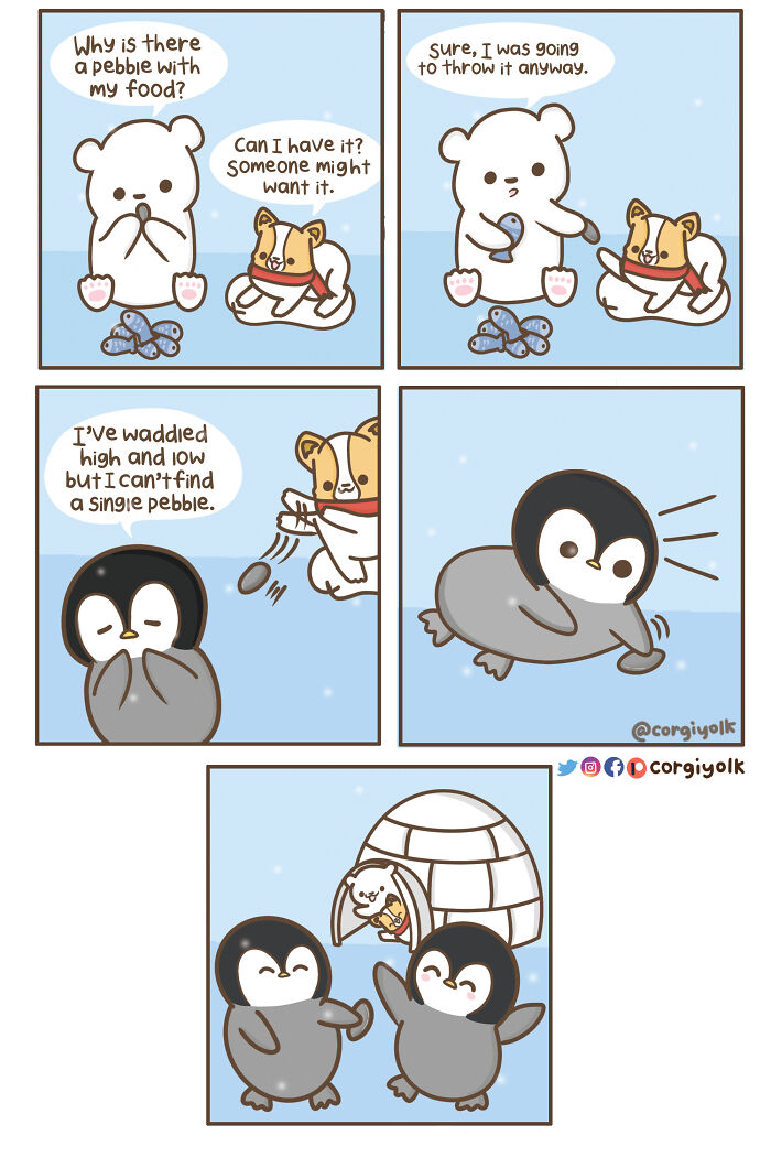 My 15 Wholesome Comics About A Corgi And His Animal Friends To Warm Your Heart Amid Pandemic