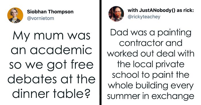 30 Coolest Answers To “What Perks Did You Enjoy As A Kid Because Of Your Parents’ Job?” From A Viral Twitter Thread