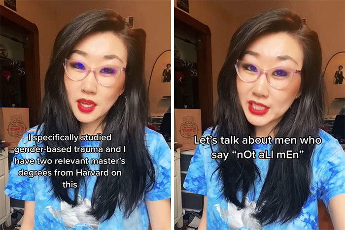 Harvard Grad Explains The Psychology Behind "Not All Men" So Well, Men Are Thanking Her In The Comments For Opening Their Eyes Harvard Grad Explains The Psychology Behind "Not All Men" So Well, Men Are Thanking Her In The Comments For Opening Their Eyes