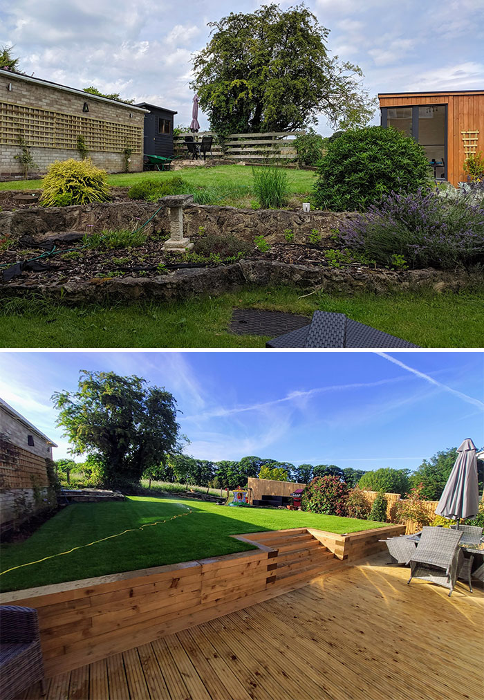 Before And After - Garden Lockdown Project
