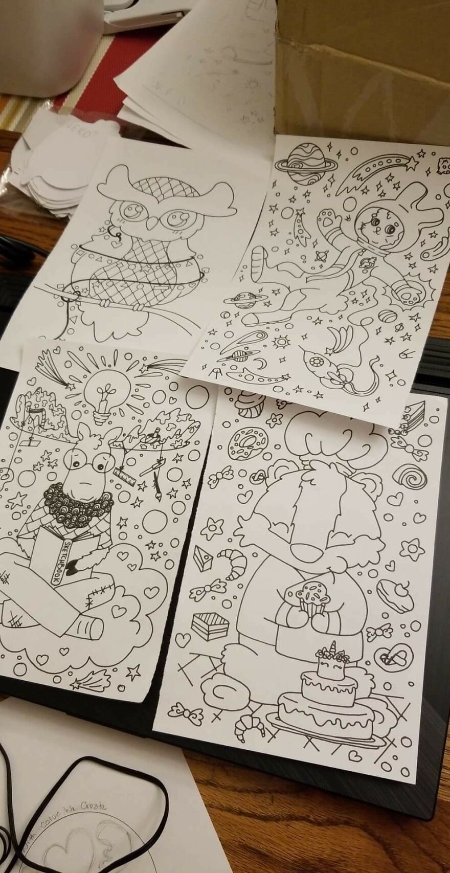 Illustrations I Did For A Children's Hospital